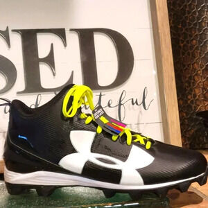 Under Armour Crusher RM Wide 'Black White Sz 16 #1286600 001